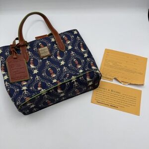 Dooney & Bourke Disney Princess Tiana Satchel Womens Blue Green Dream Big Purse